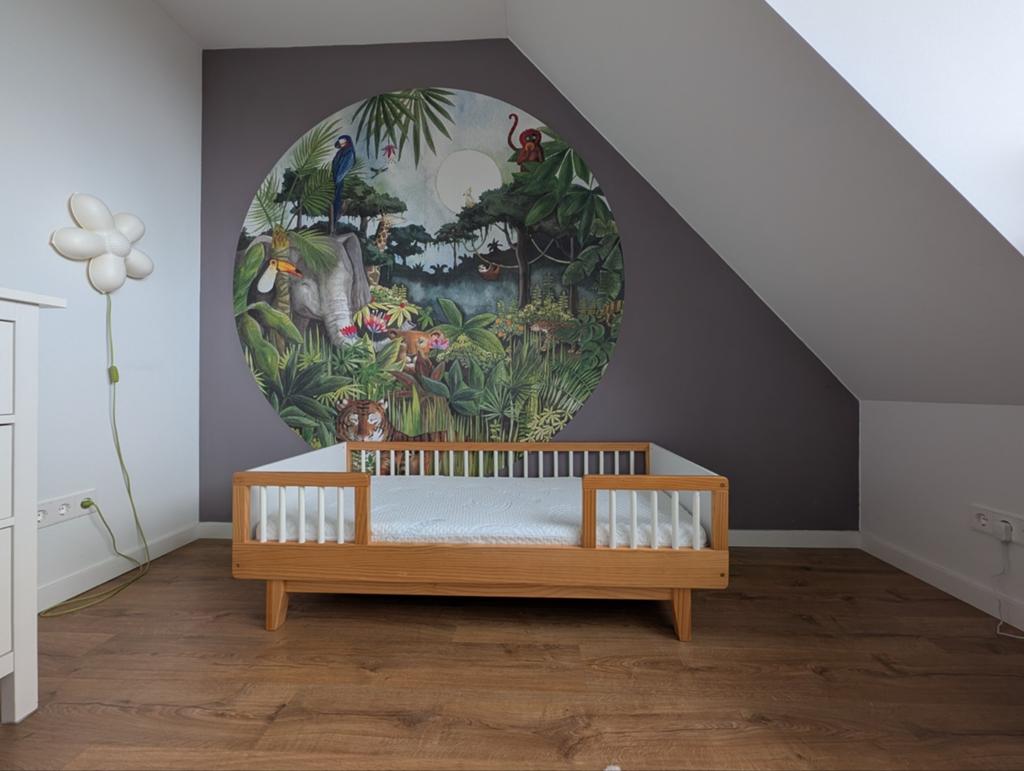 Peuterbed Cerise - Petite Amélie, Kinderen en Baby's, Kinderkamer | Bedden, 70 tot 85 cm, 140 tot 160 cm, Zo goed als nieuw, Ophalen
