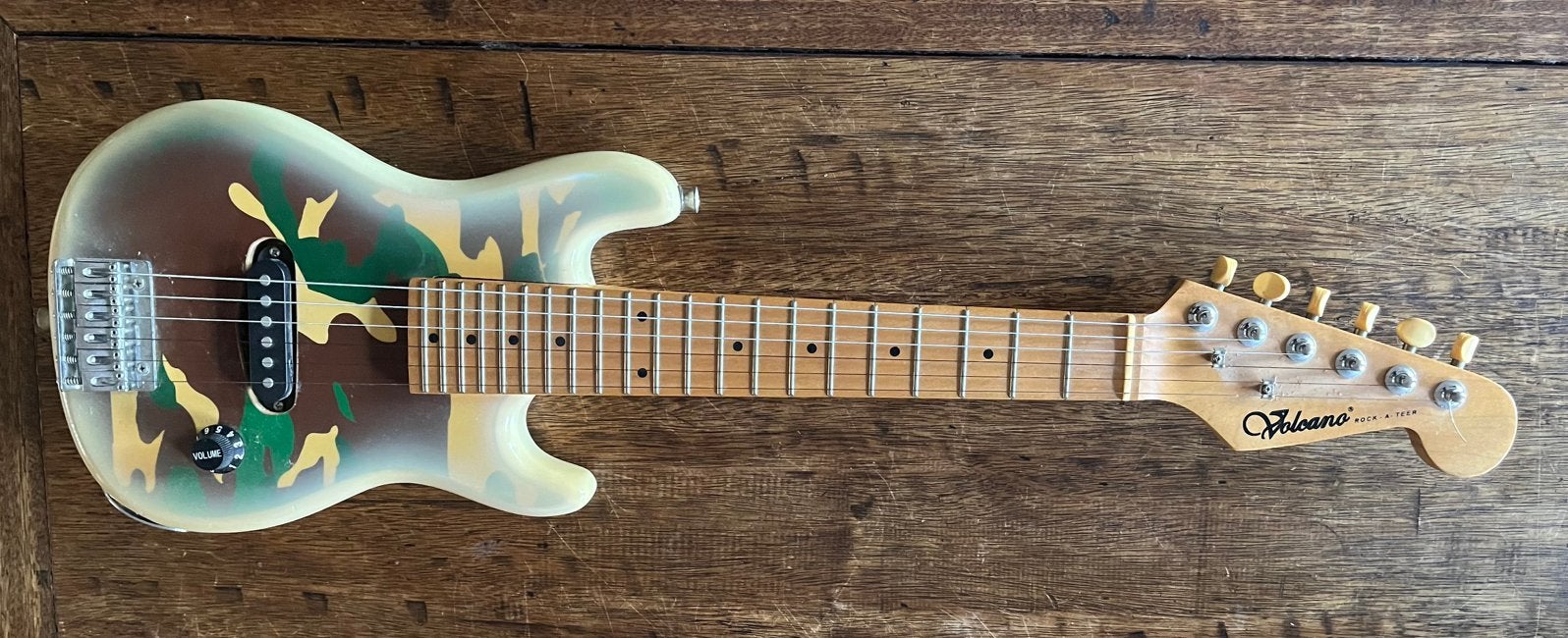 Mini electrische gitaar werkend kindermodel