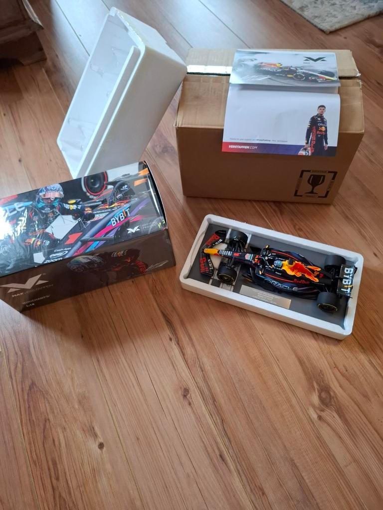 Max Verstappen Miami Gp-Winner 2023, Ophalen of Verzenden, Nieuw, Auto, MiniChamps