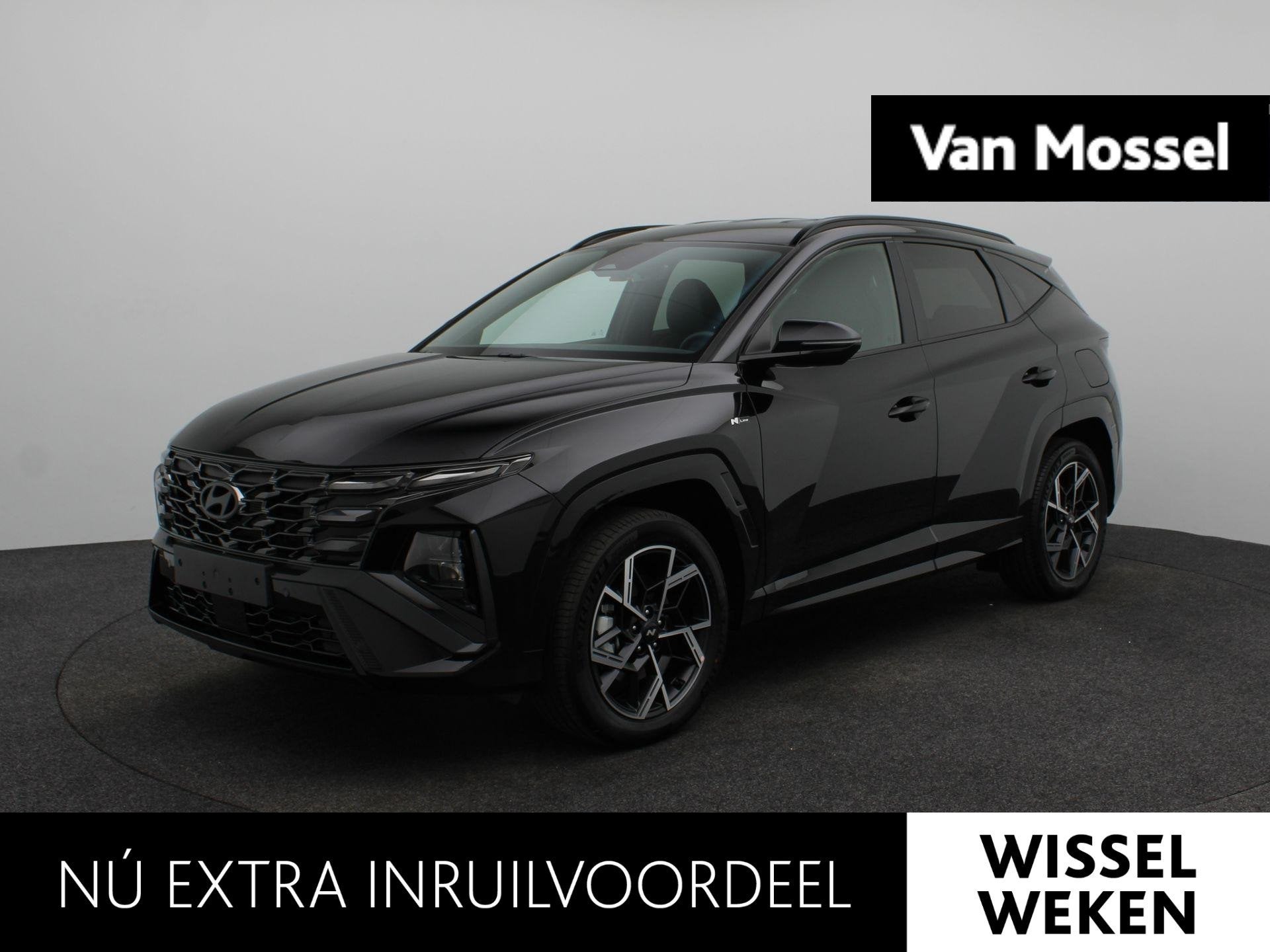 Hyundai Tucson 1.6 T-GDI PHEV N Line Business | Extra Voorde, Auto's, 14 kWh, Euro 6, 4 cilinders, Zwart