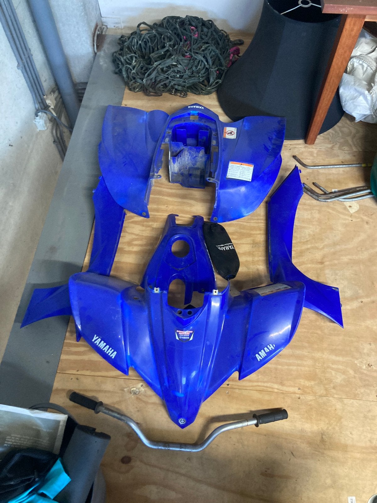 Kappenset Yamaha YFZ 450, Ophalen, Gebruikt
