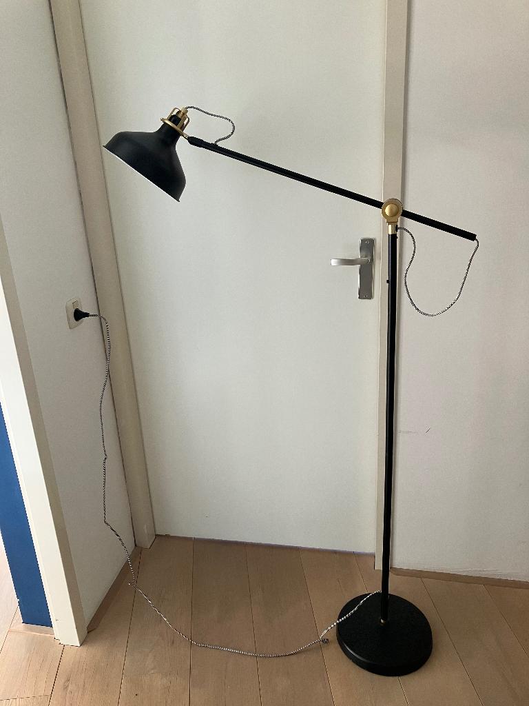 Ranarp leeslamp, Huis en Inrichting, Lampen | Vloerlampen, Ophalen, Gebruikt, Metaal, 100 tot 150 cm