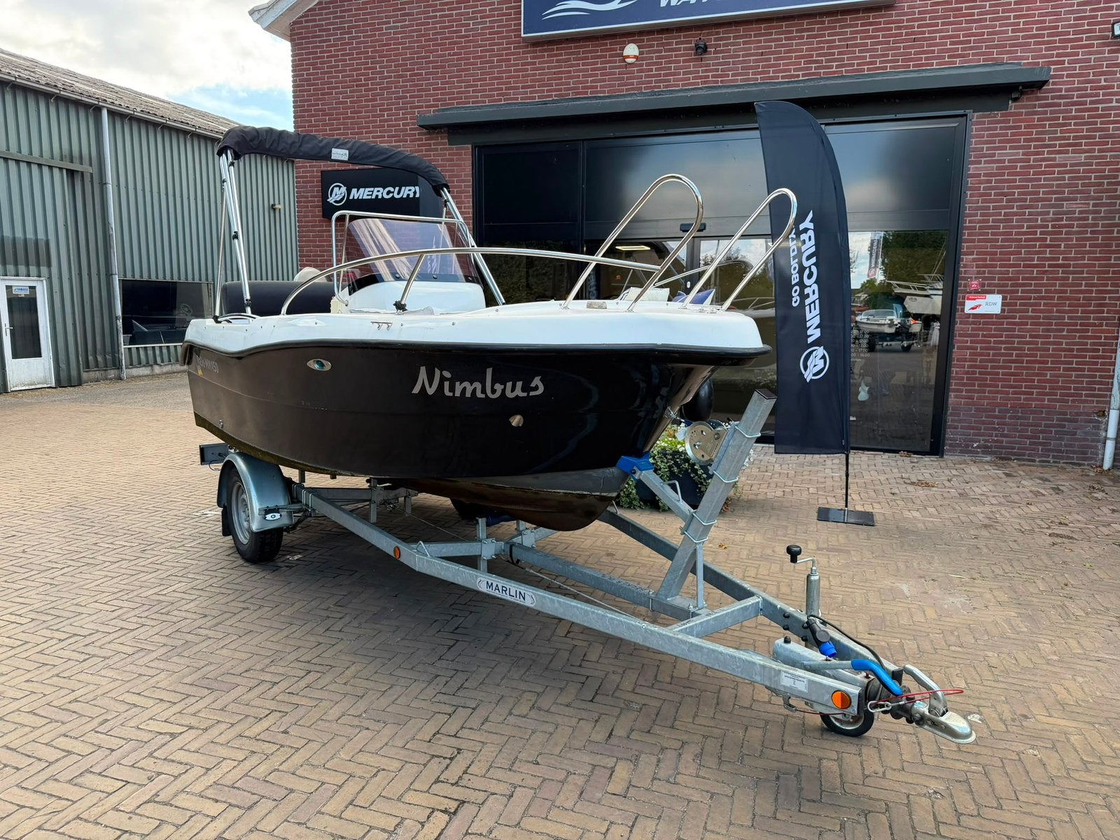 Rajo 450 Open / 40 pk 4 takt / 2015 / Compleet / Trailer, Watersport en Boten, Ophalen of Verzenden, Zo goed als nieuw