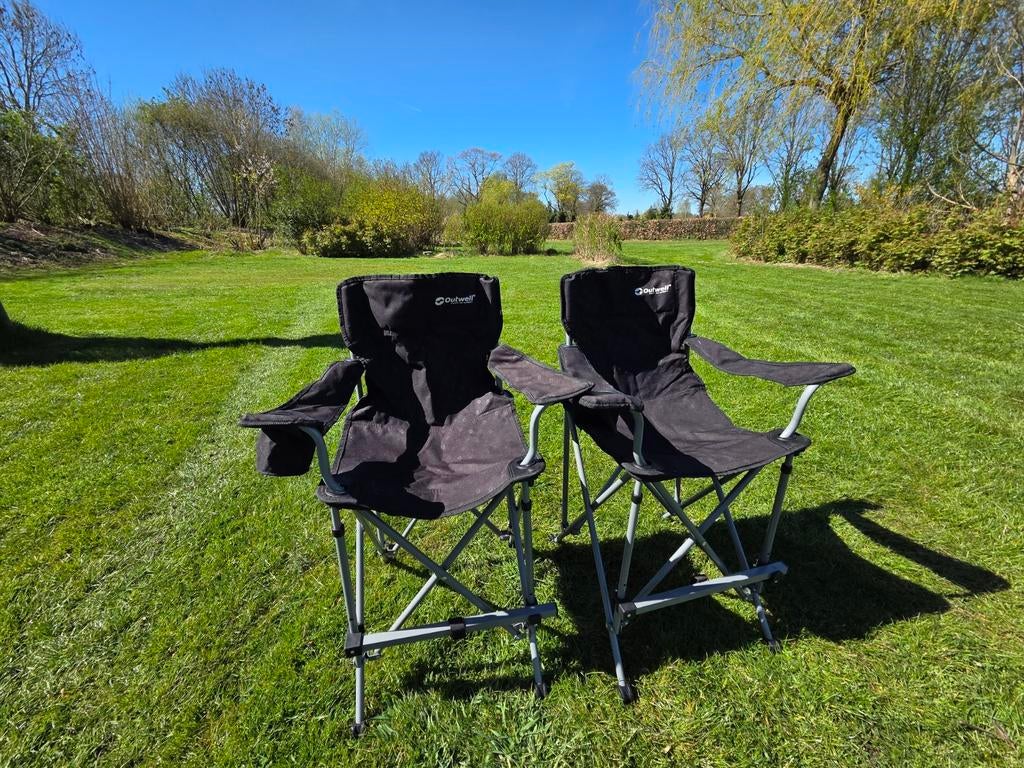 Campingstoel kinderen Outwell Catamarca Jr. Black, Ophalen, Gebruikt, Campingstoel