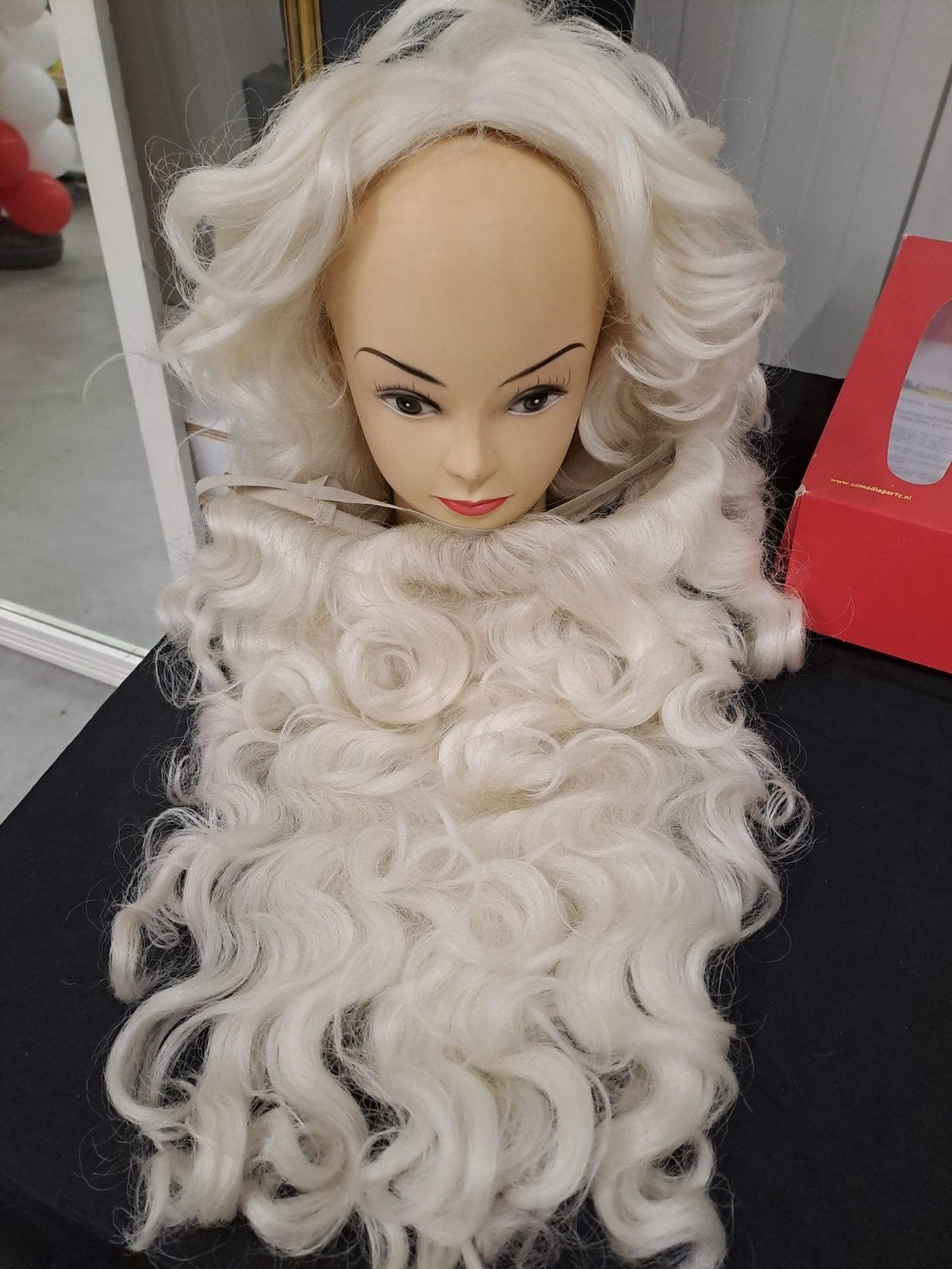 sinterklaas baard en pruik, Diversen, Sinterklaas, Ophalen of Verzenden