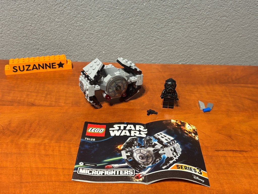Lego 75128 Star Wars - Microfighters -TIE Advanced Prototype, Star Wars, Lego, Ophalen of Verzenden, Zo goed als nieuw