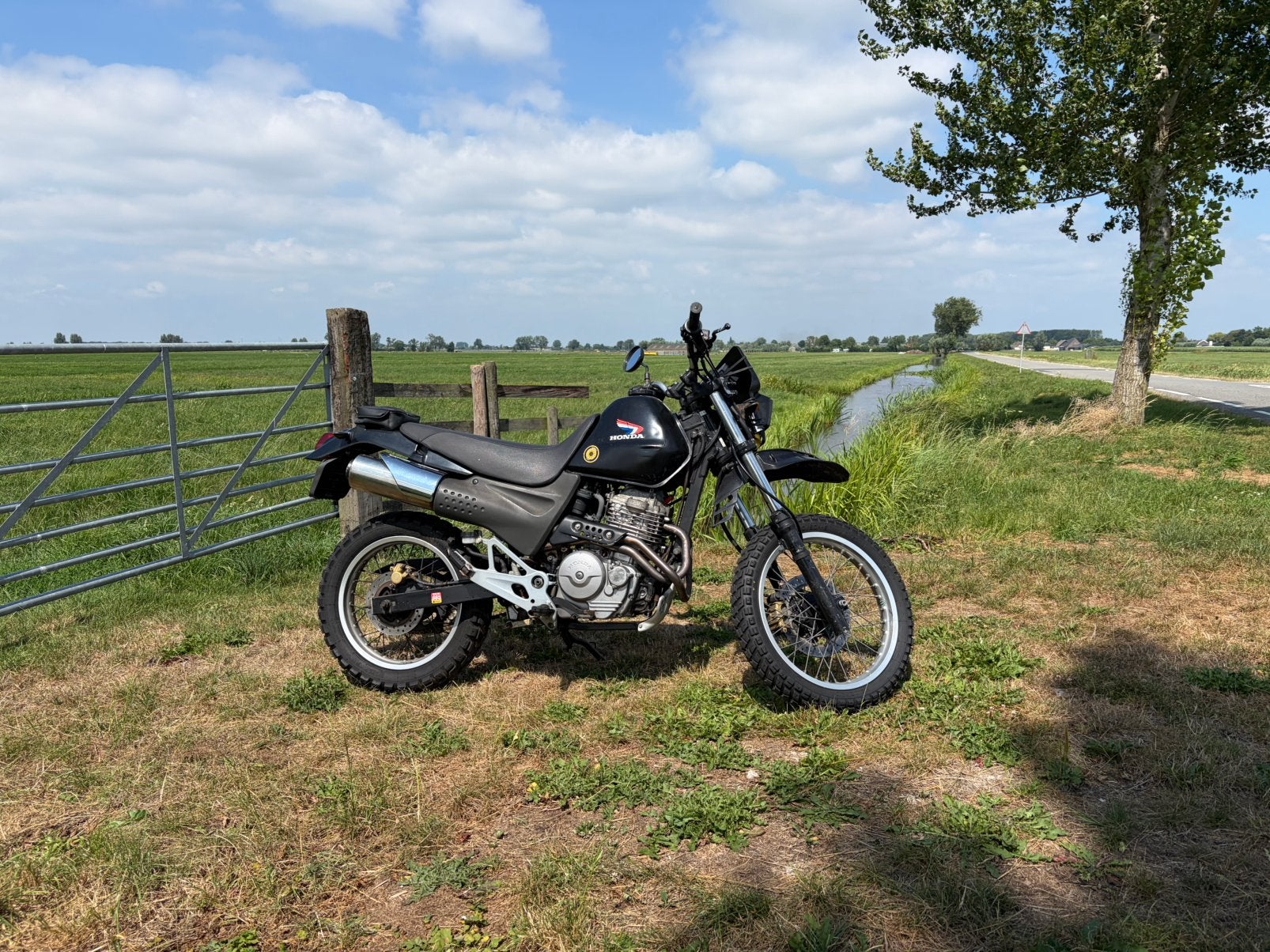 Honda SLR650 T.E.T. Motor 1 cilinder, Ophalen of Verzenden, Gebruikt