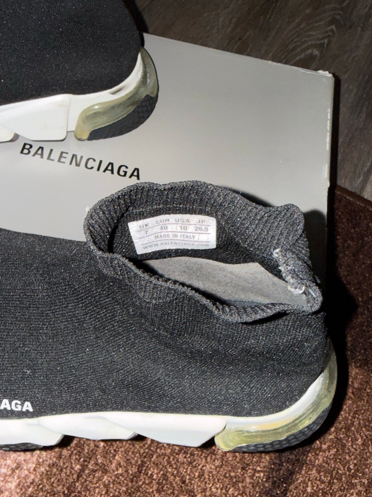 Balenciaga Speed Trainer Sneakers - Maat 40, Ophalen, Gedragen, Zwart, Sneakers of Gympen