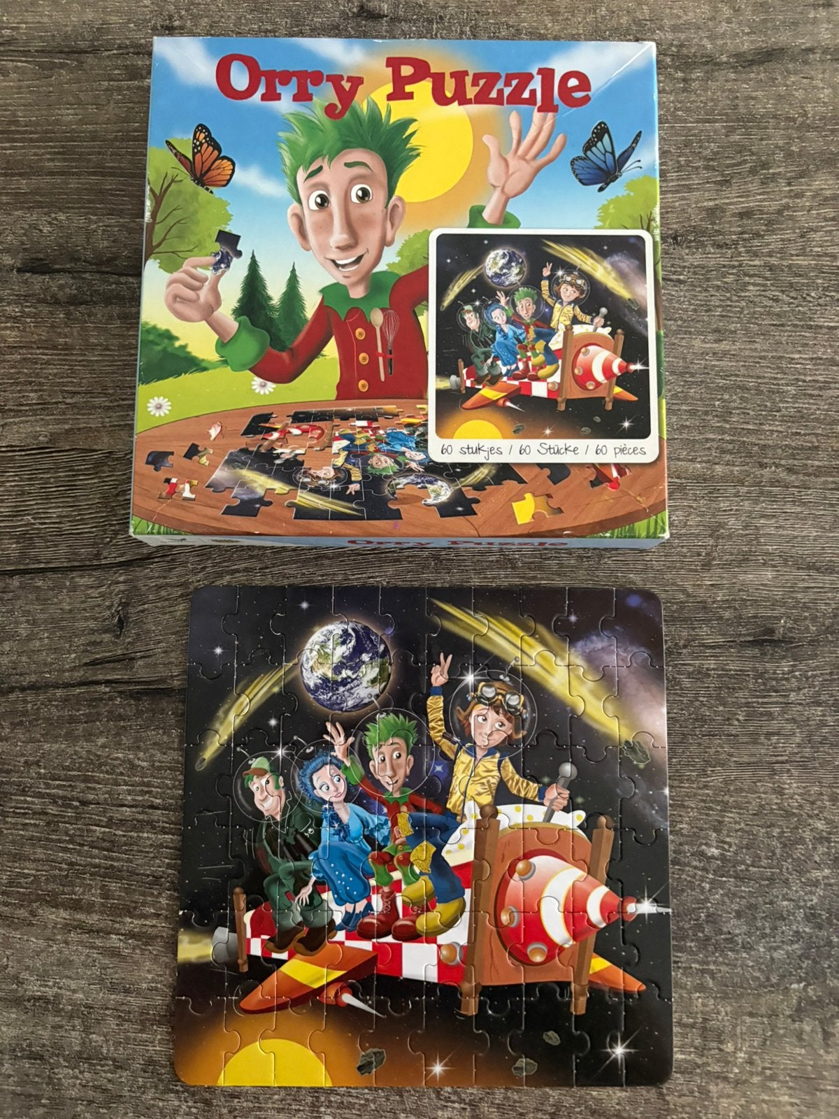Orry (Center Parcs) puzzel 60 stukjes, Ophalen of Verzenden, Meer dan 50 stukjes, Zo goed als nieuw, 4 tot 6 jaar