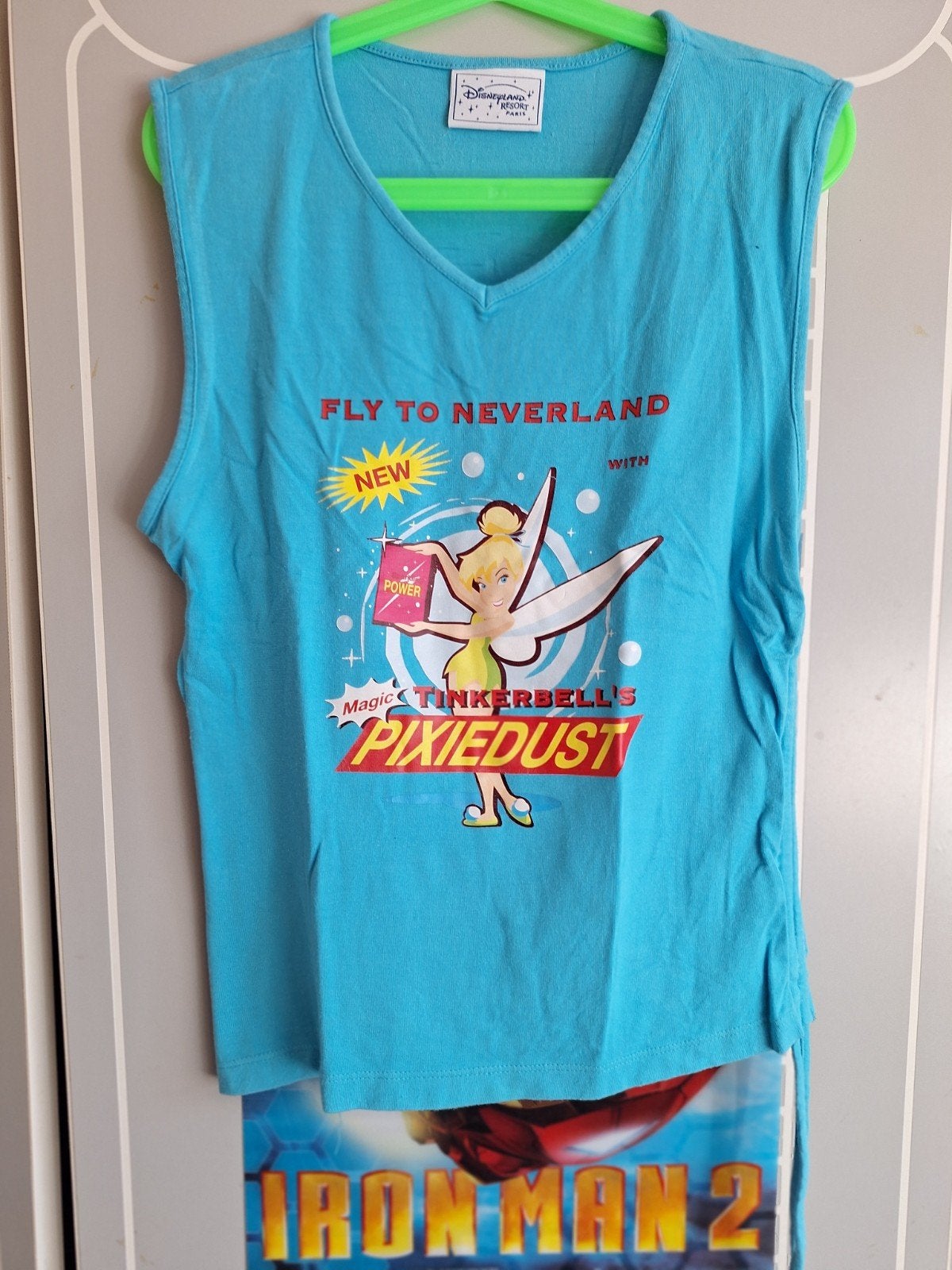 Disneyland shirtje Tinkelbel mt 140, Kinderen en Baby's, Kinderkleding | Maat 140, Meisje, Ophalen of Verzenden, Zo goed als nieuw
