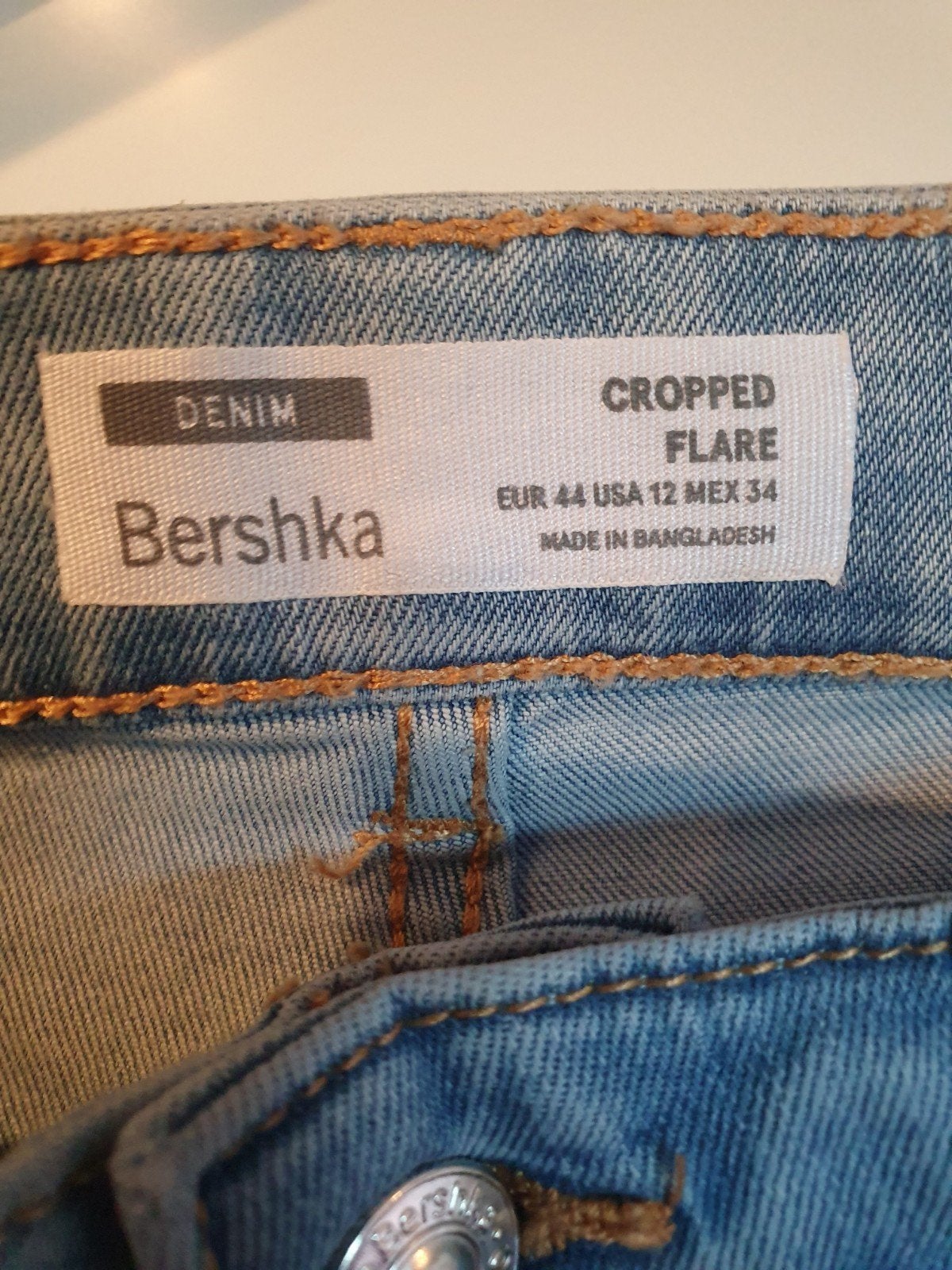Bershka cropped Flare 44 dames jeans NIEUW!!!, Blauw, Maat 42/44 (L), Nieuw, Lang