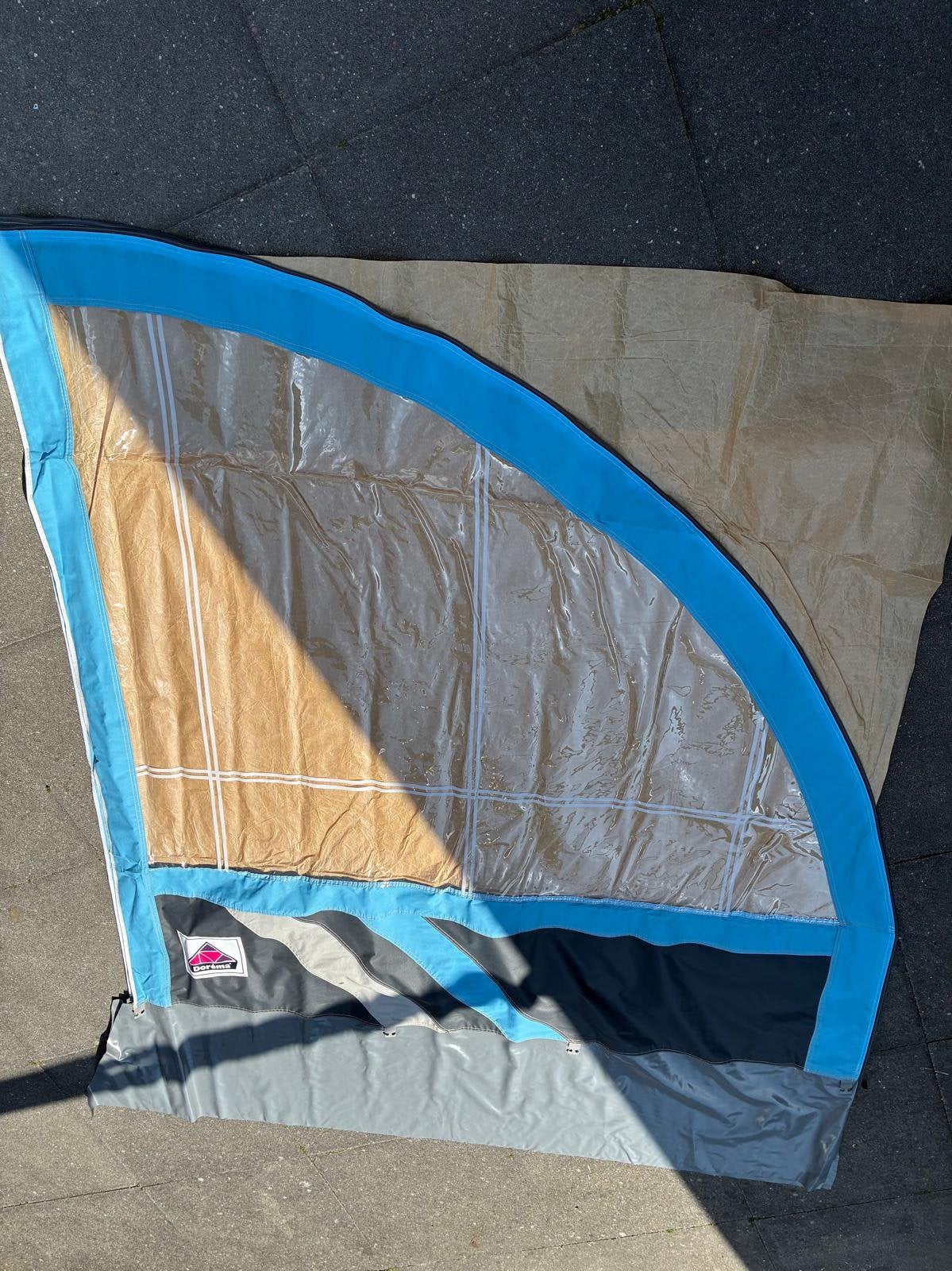 Te Koop Complete Dorema Panorama luifel  met zijwanden, Caravans en Kamperen, Caravan accessoires, Gebruikt, Ophalen