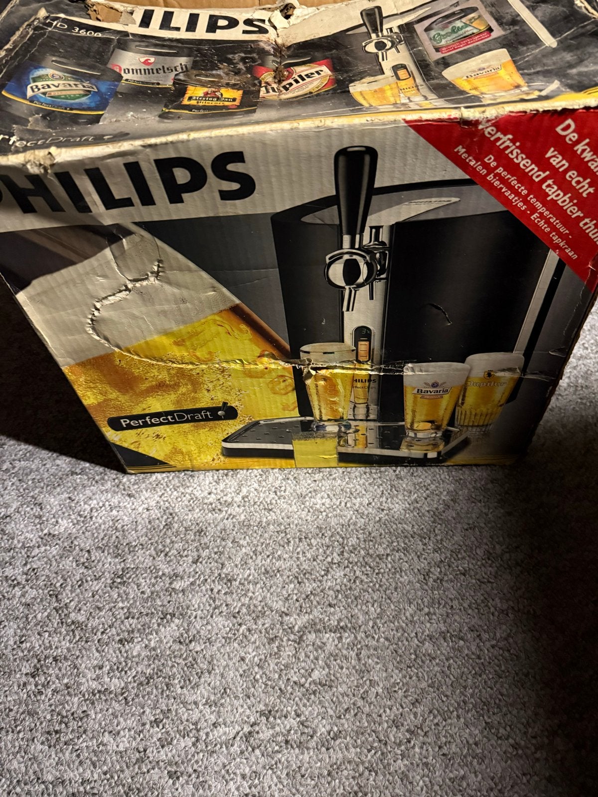 Philips PerfectDraft HD3600 thuistap - Geniet van vers bier!, Ophalen, Gebruikt, Philips