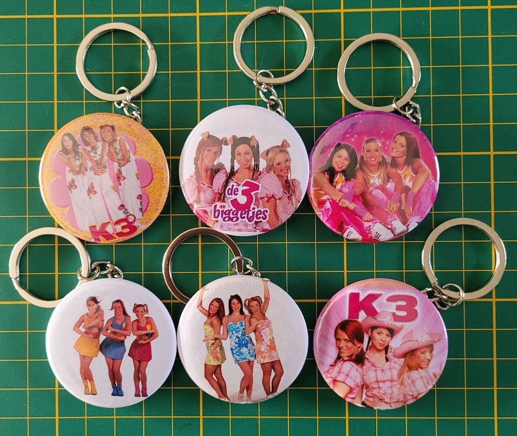 K3 Originals Sleutelhanger/flesopener, Verzenden, Nieuw, Gebruiksvoorwerp