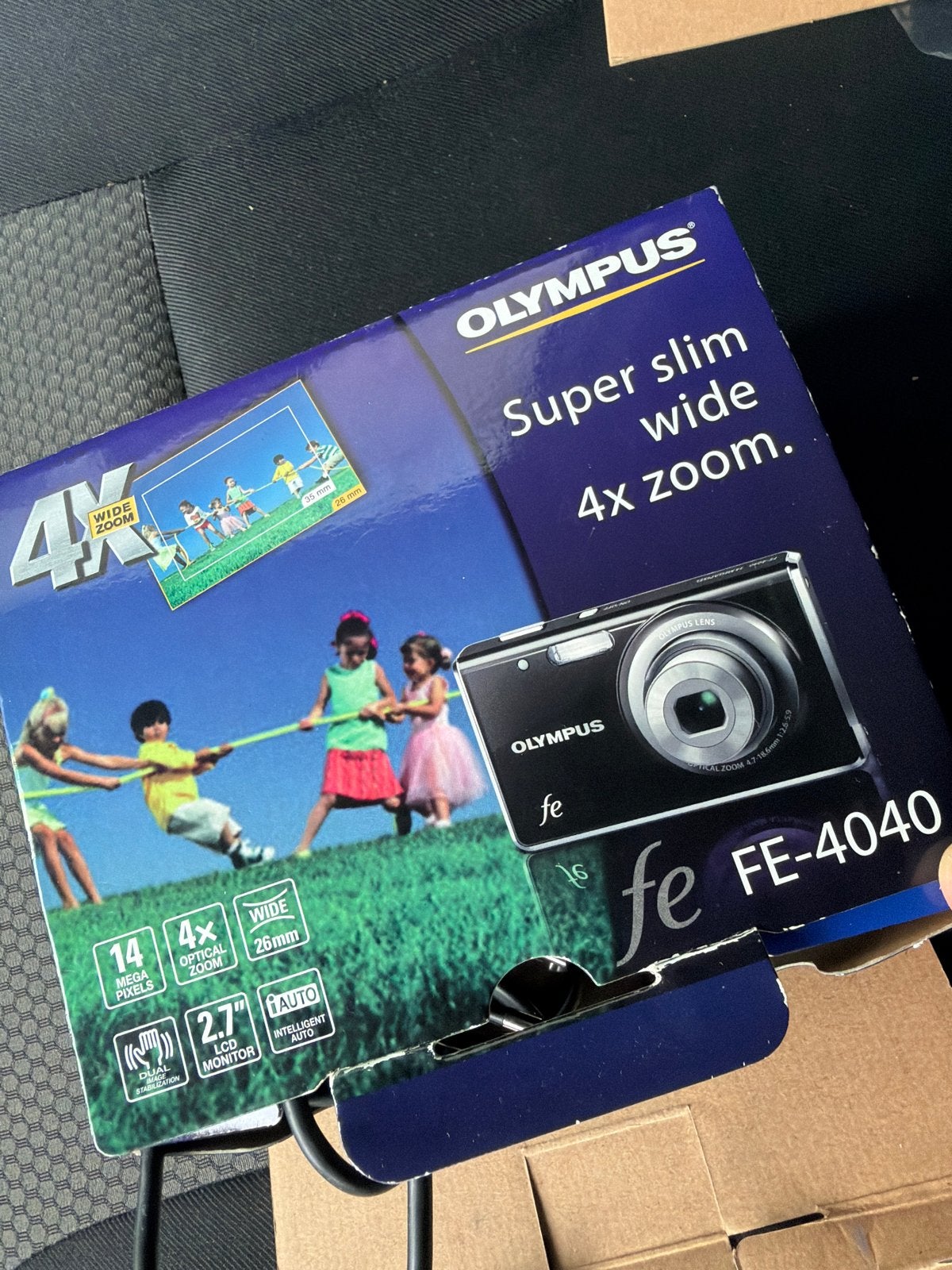 Olympus FE-4040 Compactcamera - 14MP, 4x optische zoom, Ingebouwde flitser, Oplader, Ophalen of Verzenden, Zo goed als nieuw
