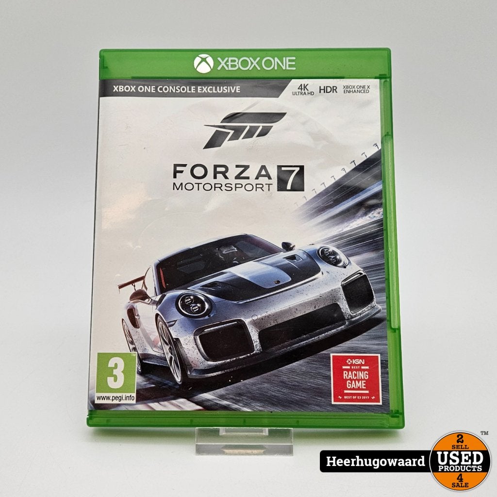 Xbox One Game: Forza Motorsport 7, Spelcomputers en Games, Games | Xbox One, Xbox, Gebruikt, Support@xbox.com, One Microsoft Way
Redmond, WA 98052-6399