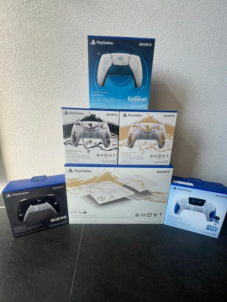 Limted Edition Dualsense Controllers & PS5 Pro Covers, Spelcomputers en Games, Spelcomputers | Sony PlayStation Consoles | Accessoires