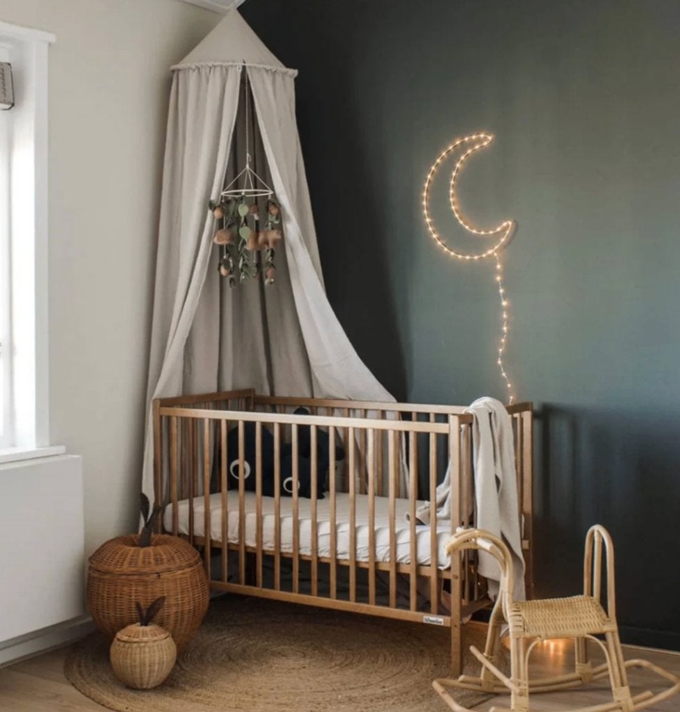 Complete Star Dust Cot (Vintage) van Hola BB (60 x 120 cm), Zo goed als nieuw, Minder dan 140 cm, Minder dan 70 cm, Ophalen