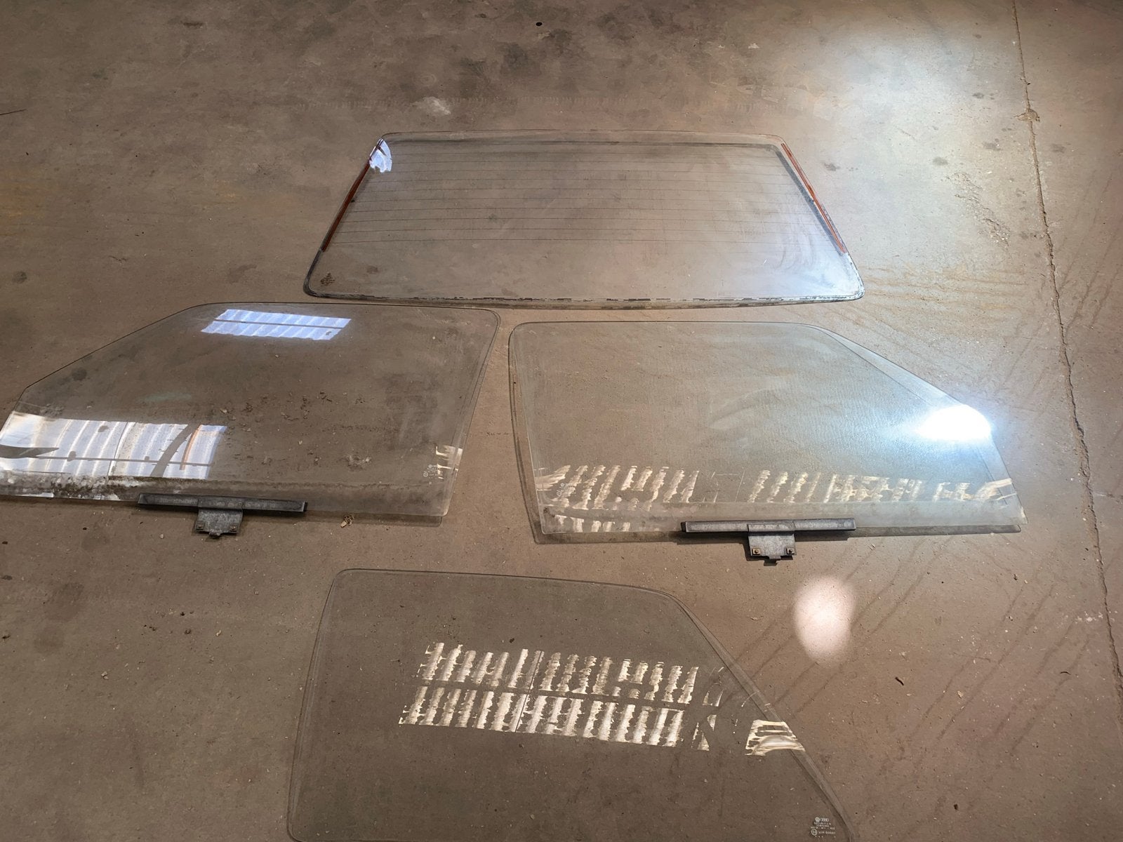 Ramen set voor VW Golf 2 - 3 deurs (achter, bestuurder, pass, Auto-onderdelen, Ophalen, Gebruikt, Volkswagen