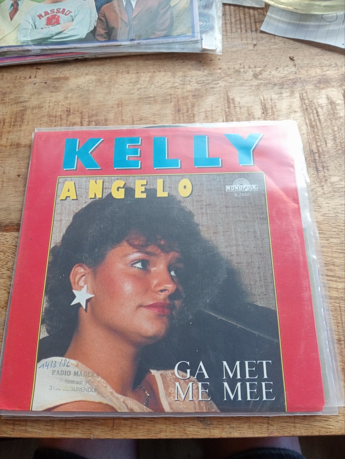 Kelly - angelo, Ophalen of Verzenden, Zo goed als nieuw, Overige formaten, Levenslied of Smartlap