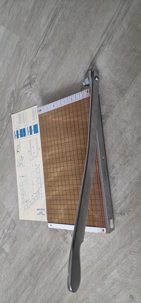 Bruynzeel papiersnijder/snijmachine, Ophalen of Verzenden, Gebruikt