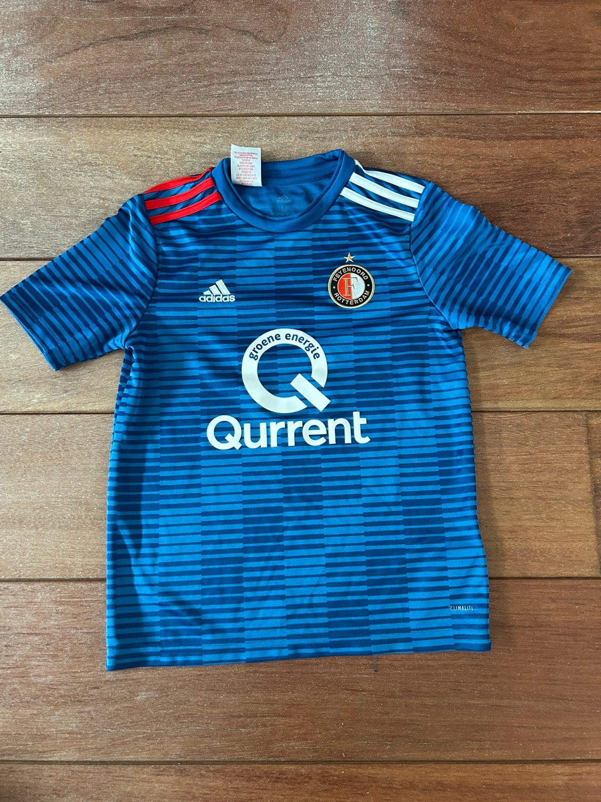 Feyenoord Uitshirt Adidas Maat M (Kinderen), Verzenden, Zo goed als nieuw, Jongen of Meisje