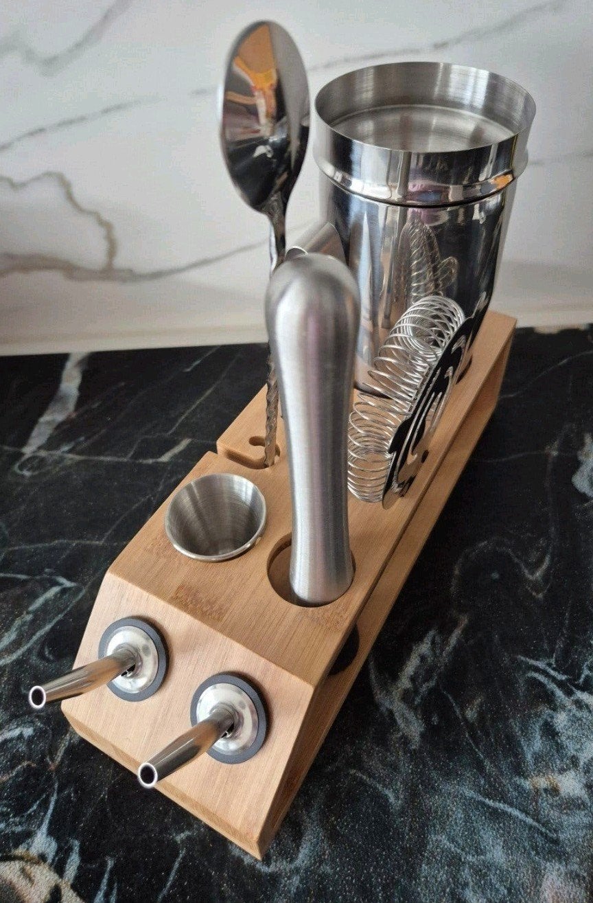 Sybra Cocktailset sinterklaas kerst, Huis en Inrichting, Ophalen, Zo goed als nieuw