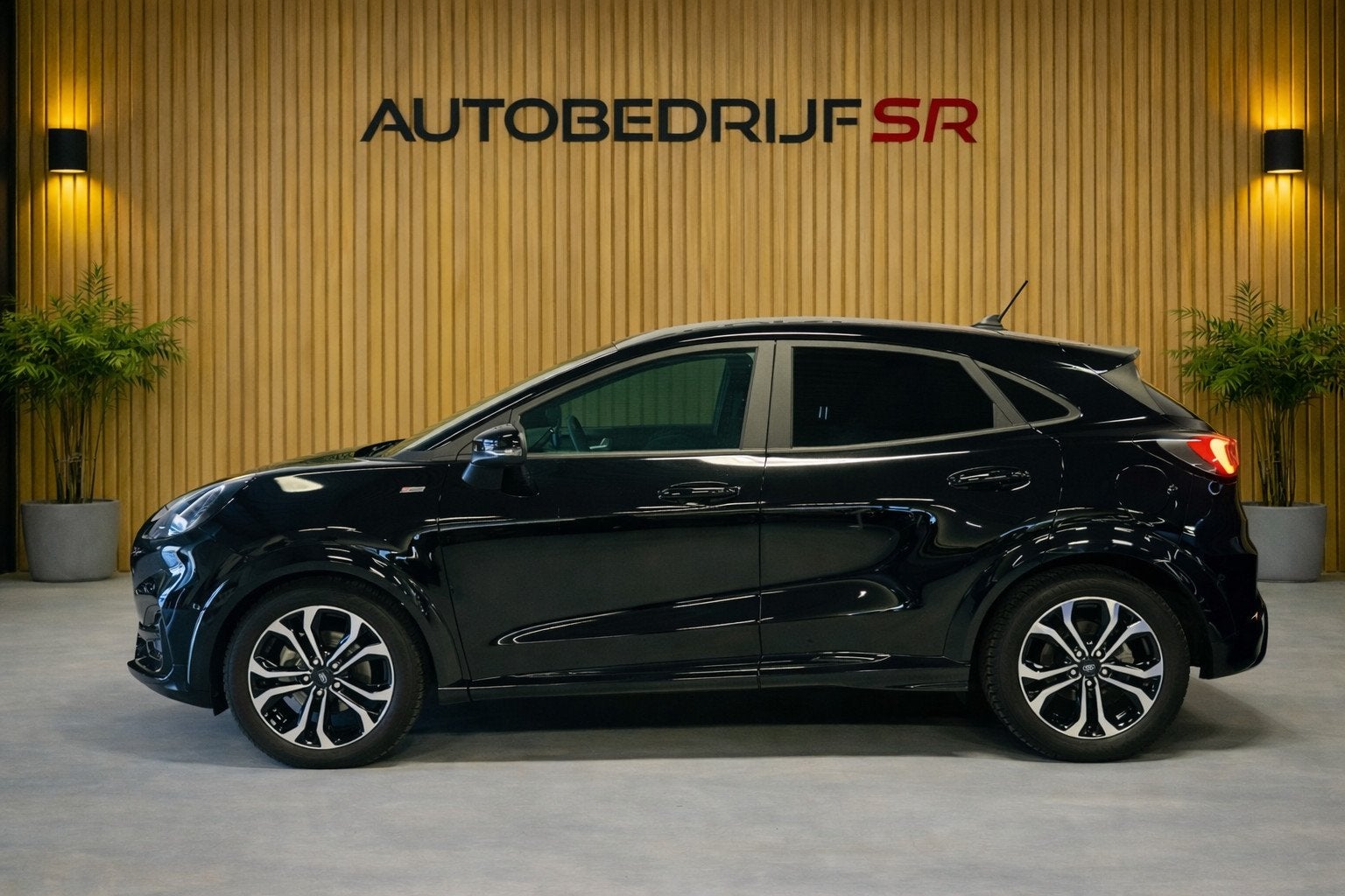 Ford Puma 1.0 EcoBoost ST-Line X Electrische Kofferklep! 155, 1226 kg, Leder en Stof, Zwart, Bedrijf