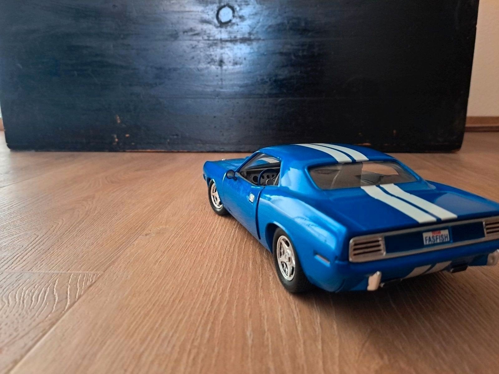 ERTL American Muscle '70 Plymouth Cuda Diecast Model, Ophalen of Verzenden, Zo goed als nieuw, Auto, ERTL