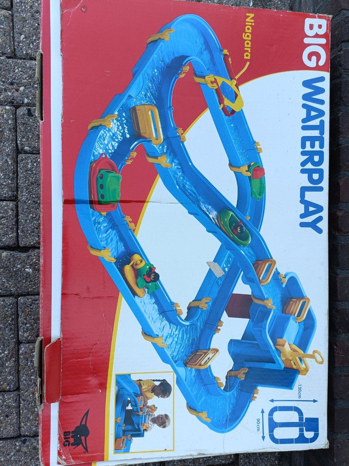 BIG Waterplay Niagara waterbaan, Kinderen en Baby's, Ophalen of Verzenden, Gebruikt