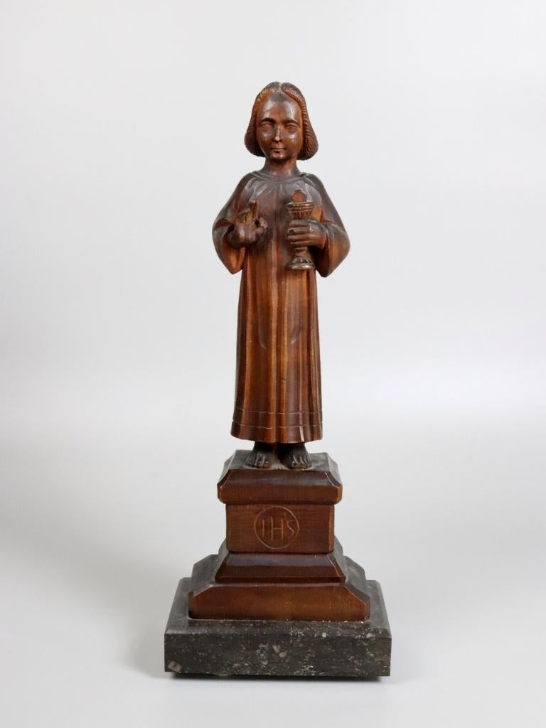 Art Deco Beeld van Jezus als Kind, Antiek en Kunst, Kunst | Beelden en Houtsnijwerken, Ophalen of Verzenden
