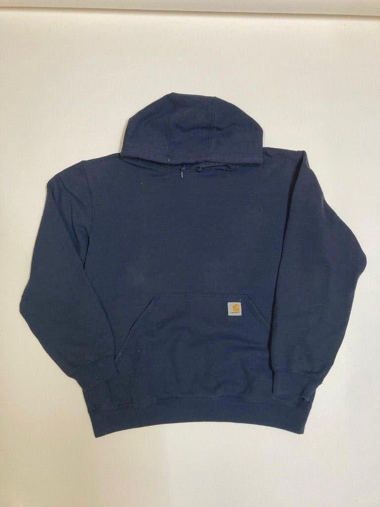 Y2k 2000s Carhartt Hoodie - M - Orginal Fit- Navy - Workwear, Carhartt, Ophalen of Verzenden, Zo goed als nieuw, Maat 48/50 (M)