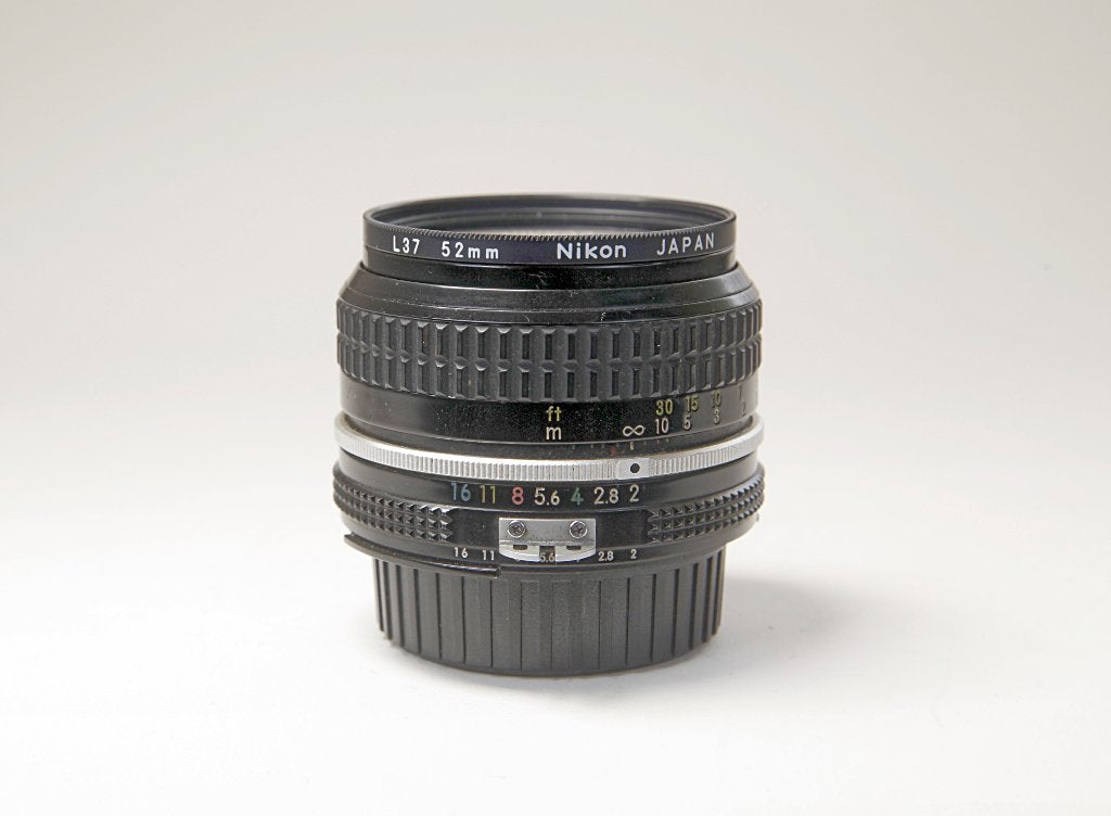 Nikon Nikkor 50mm F2 AI, Gebruikt, Nikon, Ophalen of Verzenden, 50 mm