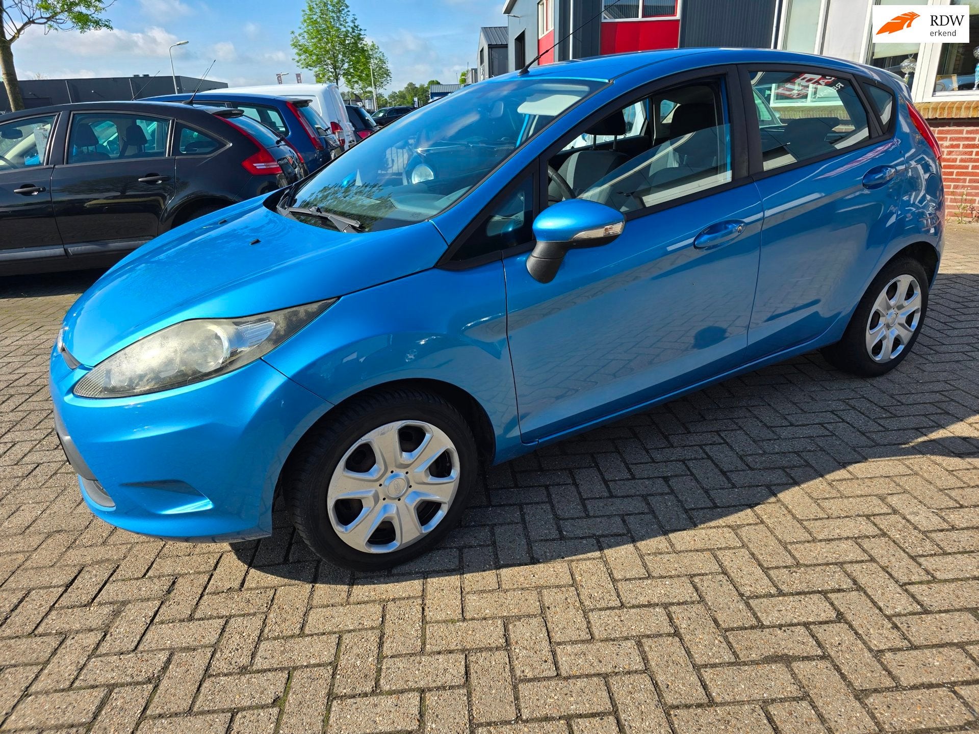 Ford Fiesta 1.25 Trend, Auto's, Ford, Bedrijf, Te koop, Fiësta, ABS, Airbags, Airconditioning, Centrale vergrendeling, Elektrische buitenspiegels