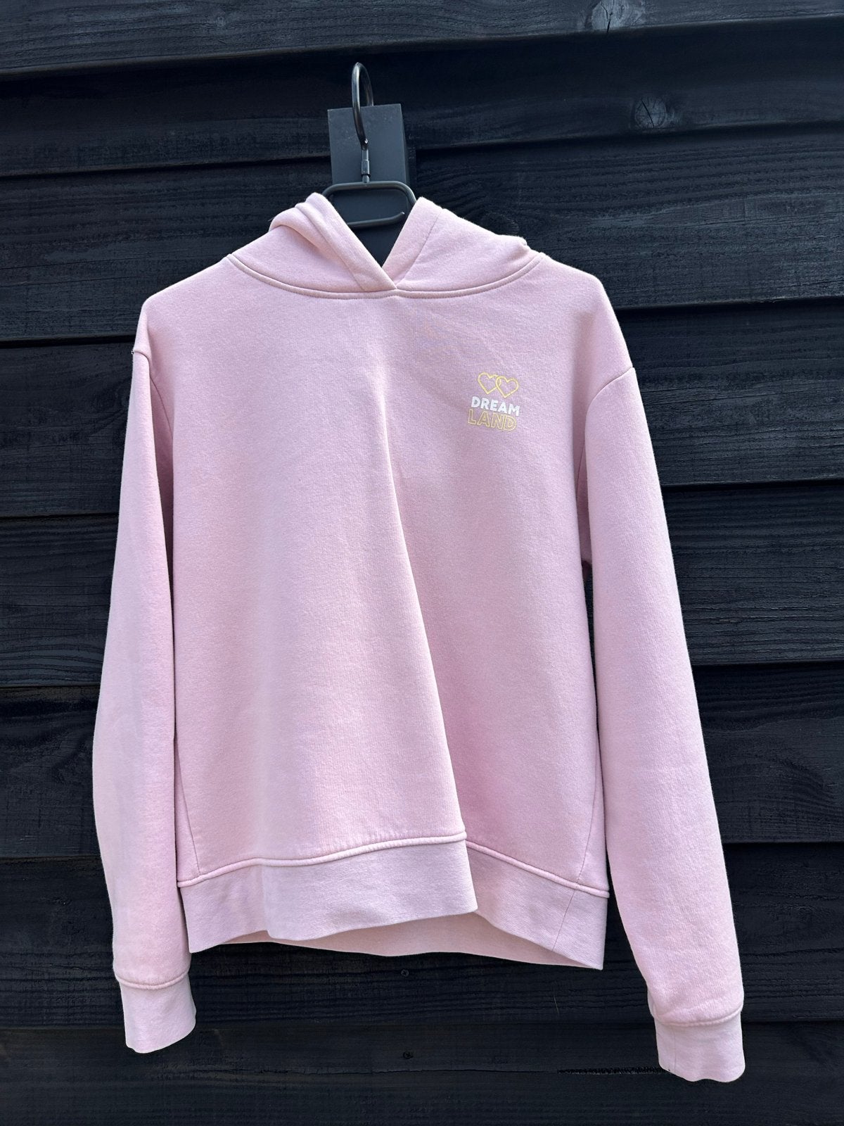 Roze hoodie met 'Dreamland' opdruk, Kleding | Dames, Ophalen of Verzenden, Zo goed als nieuw, Maat 36 (S), Roze