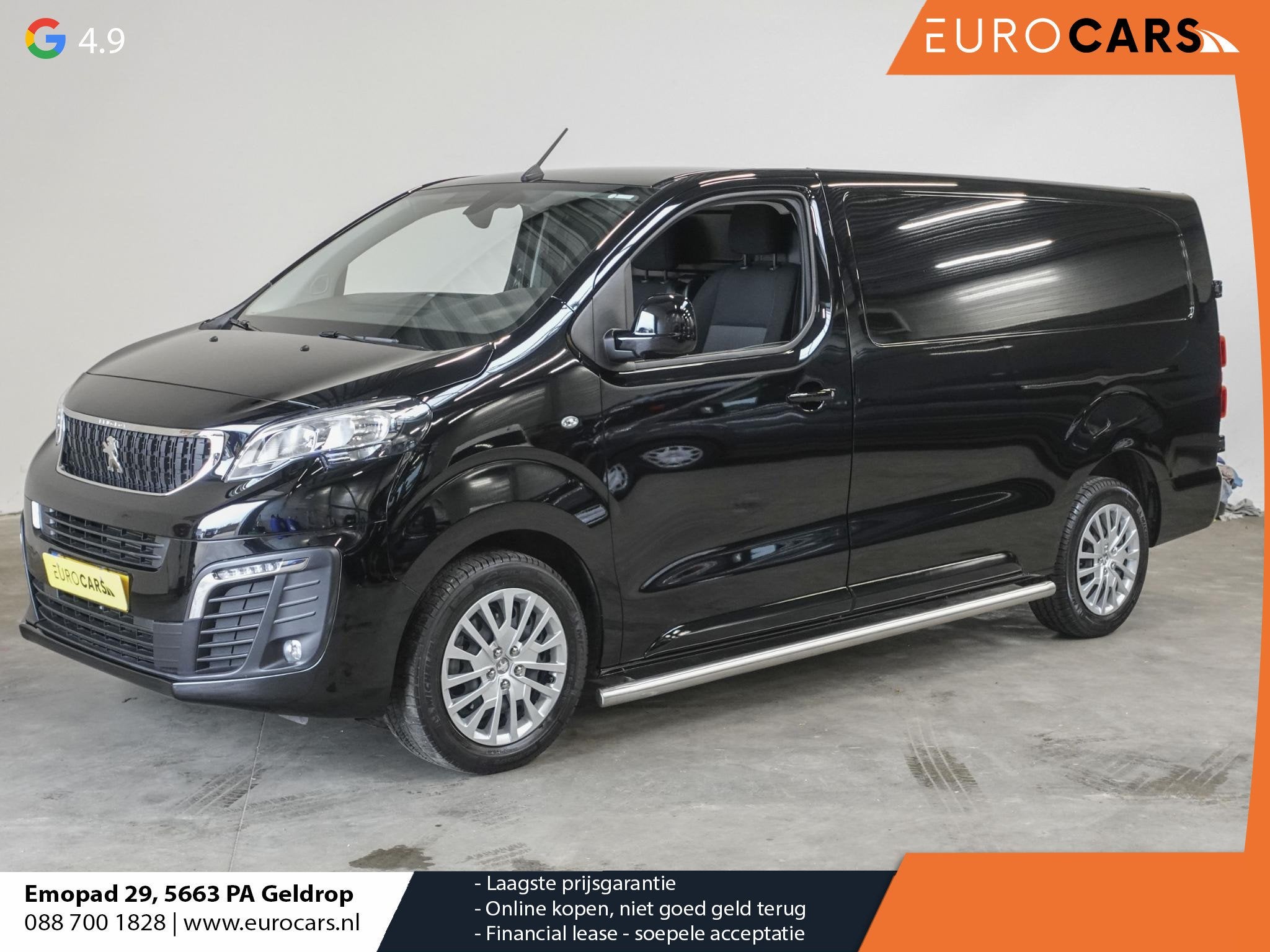 Peugeot Expert 2.0 BlueHDI 145PK L3 Automaat Airco Cruise Na, Stof, Gebruikt, 4 cilinders, 2500 kg