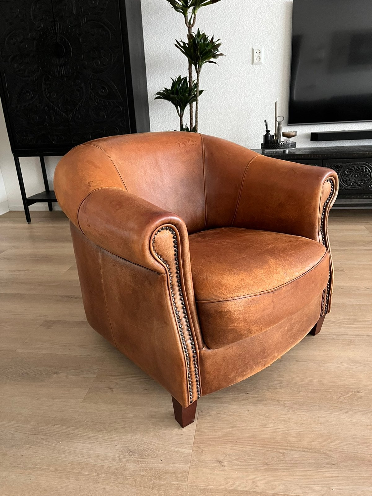 Originele Joris Product Design clubfauteuil, Ophalen, 75 tot 100 cm, Gebruikt, Art Deco, Vintage, Club, Antiek