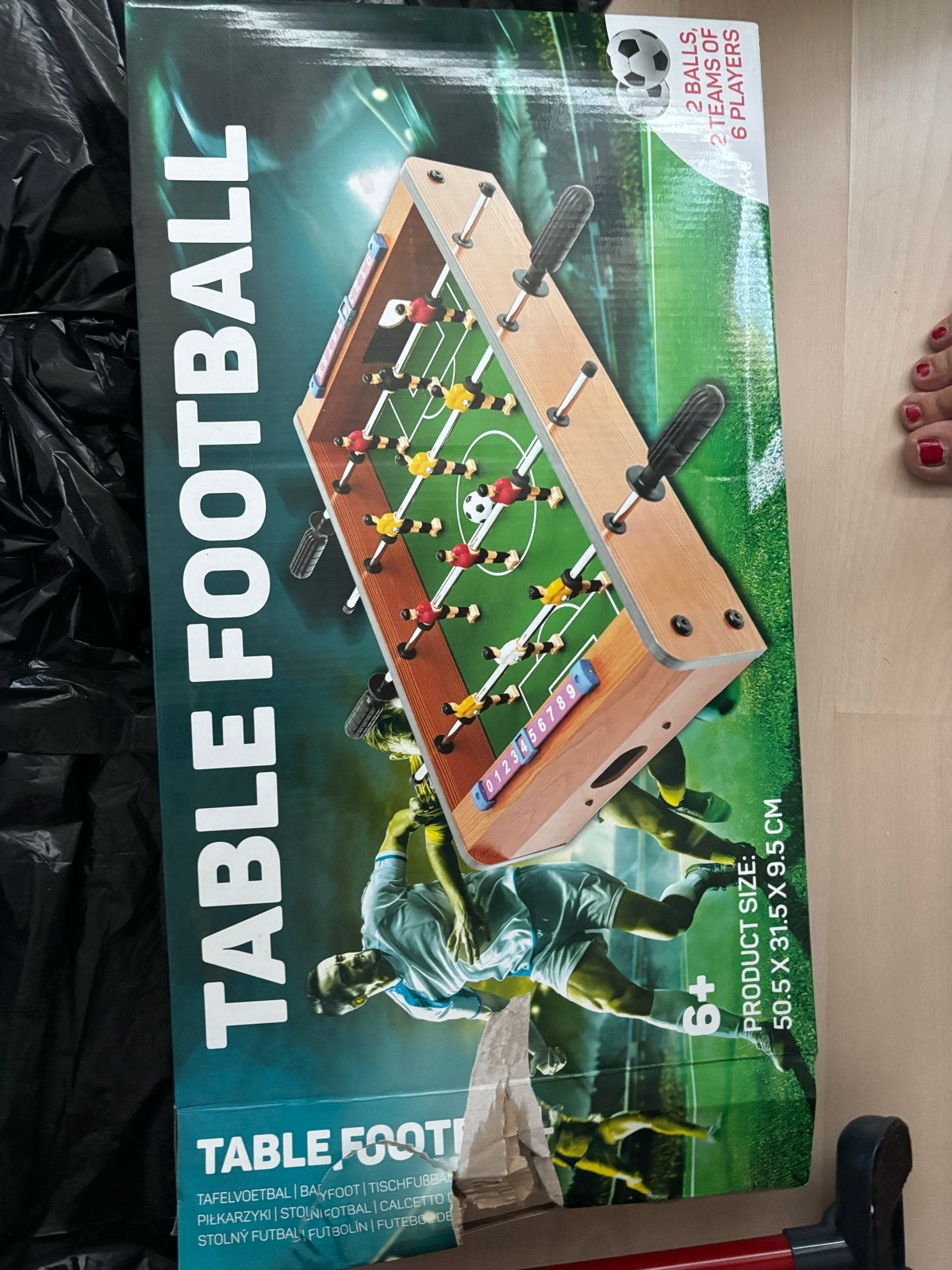 Nieuw Tafelvoetbalspel voor Jong en Oud (6+), Ophalen of Verzenden, Nieuw