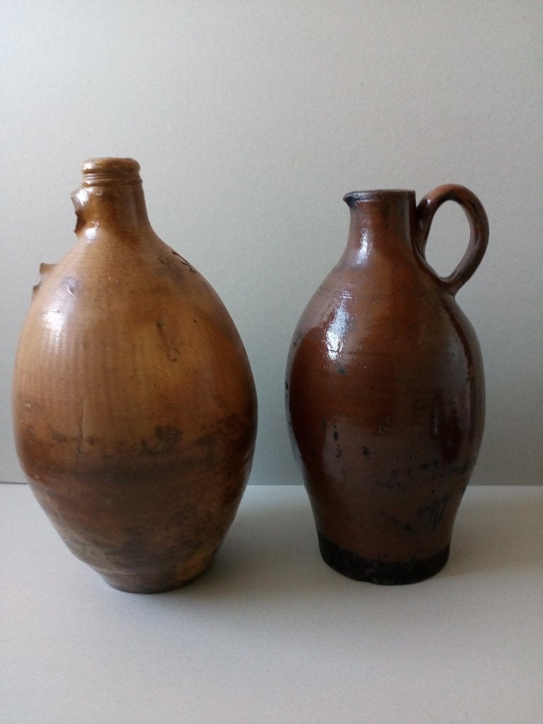 Antieke oliekruiken. Steengoed. Per stuk geprijsd vanaf, Antiek en Kunst, Ophalen of Verzenden