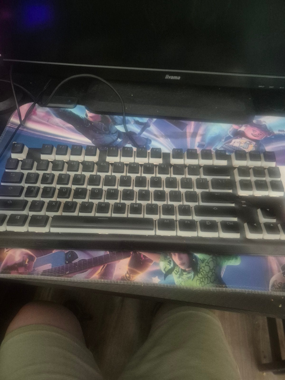 Spc GK630K Tournameny kalium red Rgb Puding edition, Ophalen of Verzenden, Zo goed als nieuw, SPC Gear