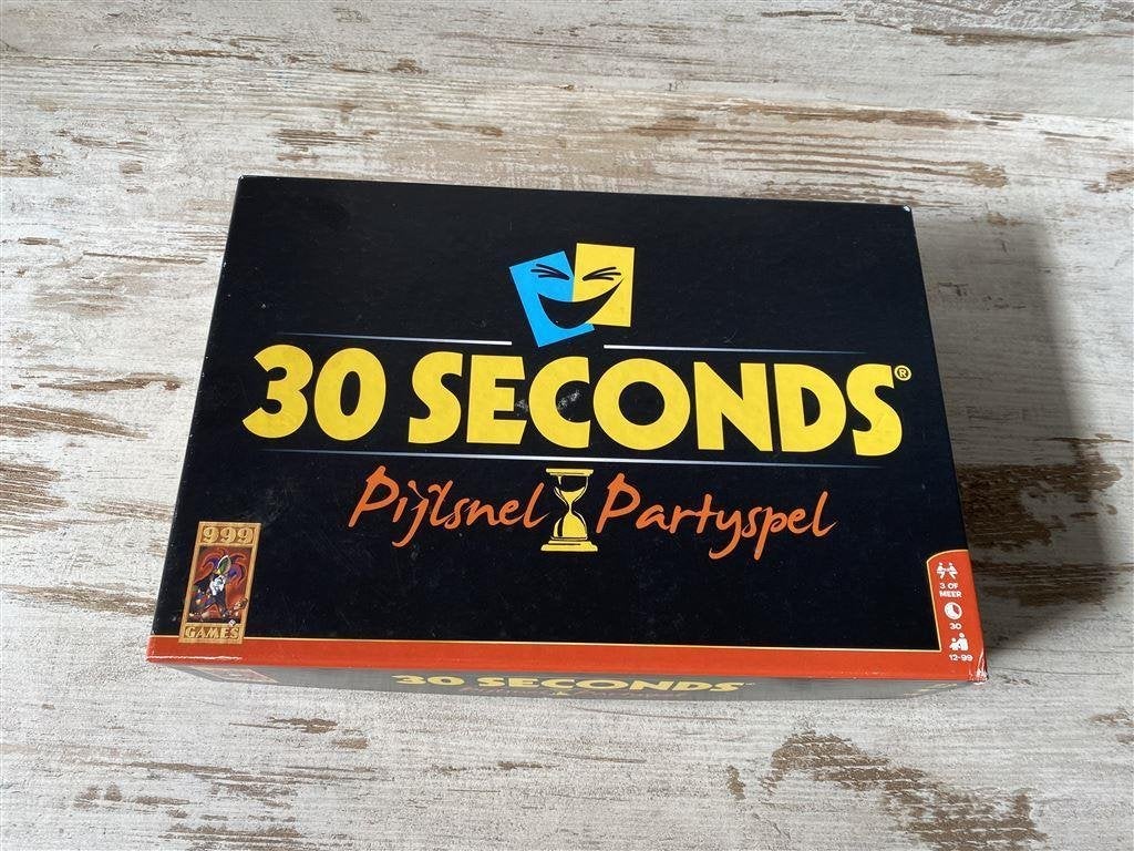 30 seconds zwarte versie 999 games [s231], Verzenden, Zo goed als nieuw