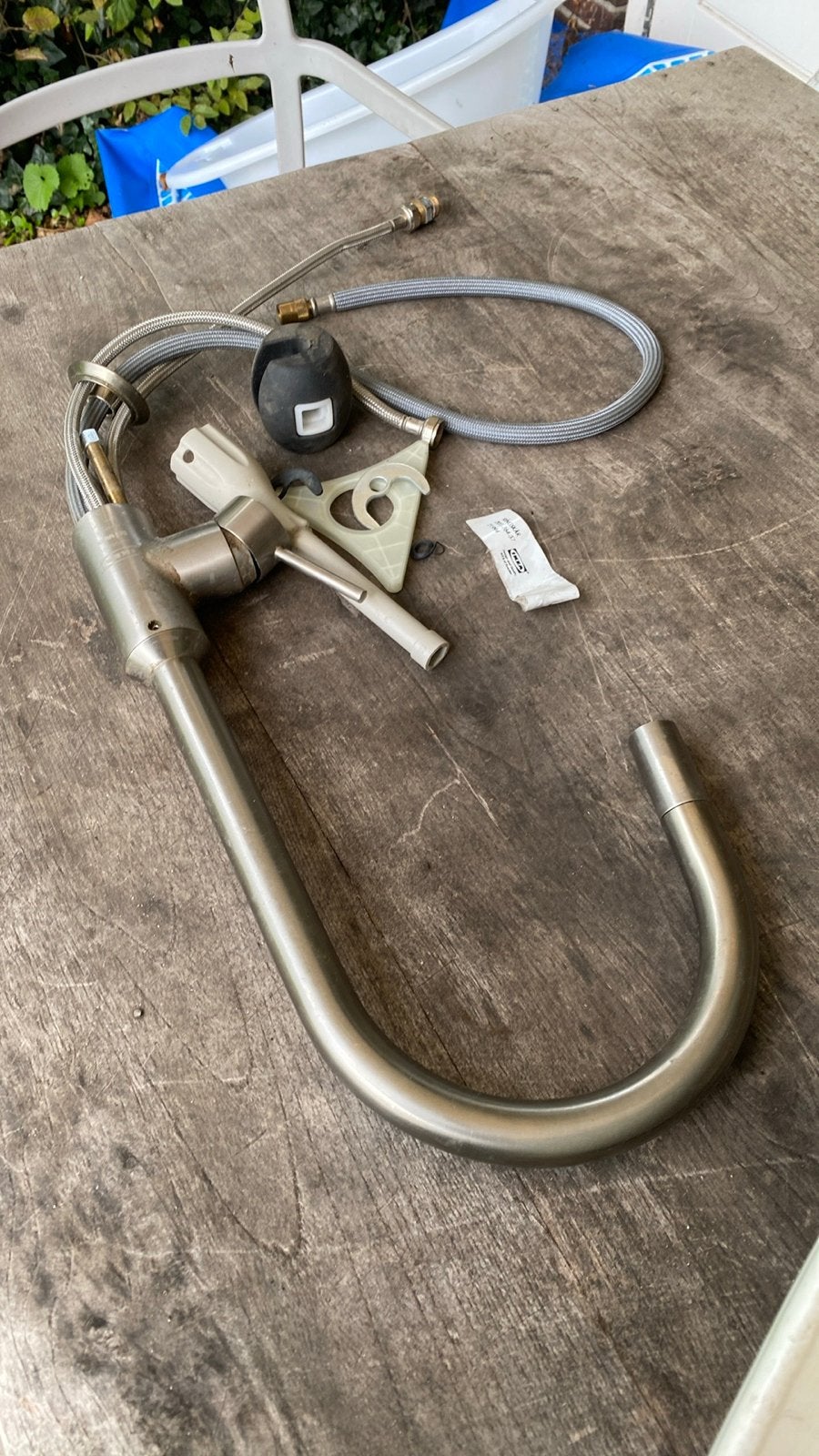 IKEA Ringskär Keukenkraan - Gebruikt, Ophalen, IKEA, Zilver, Metaal