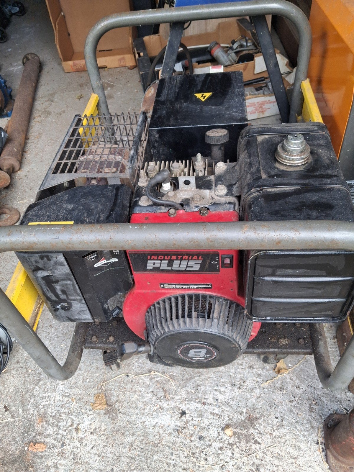 SDMO CR5000 T MA 3fase en 220V Stroomgenerator - Benzine, Ophalen, Gebruikt, Minder dan 5 kVA, Benzine