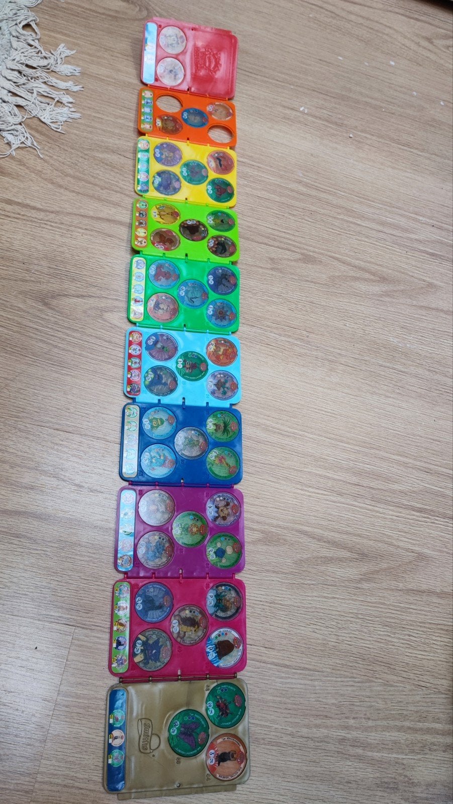 Pokémon Flippo Collector Mappen met Flippo's, Ophalen of Verzenden, Gebruikt, Overige typen