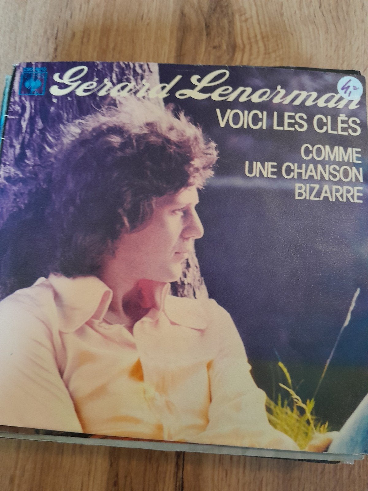 Gerrard lenorman 7inch voici les cles, Cd's en Dvd's, Ophalen of Verzenden, Zo goed als nieuw, Pop