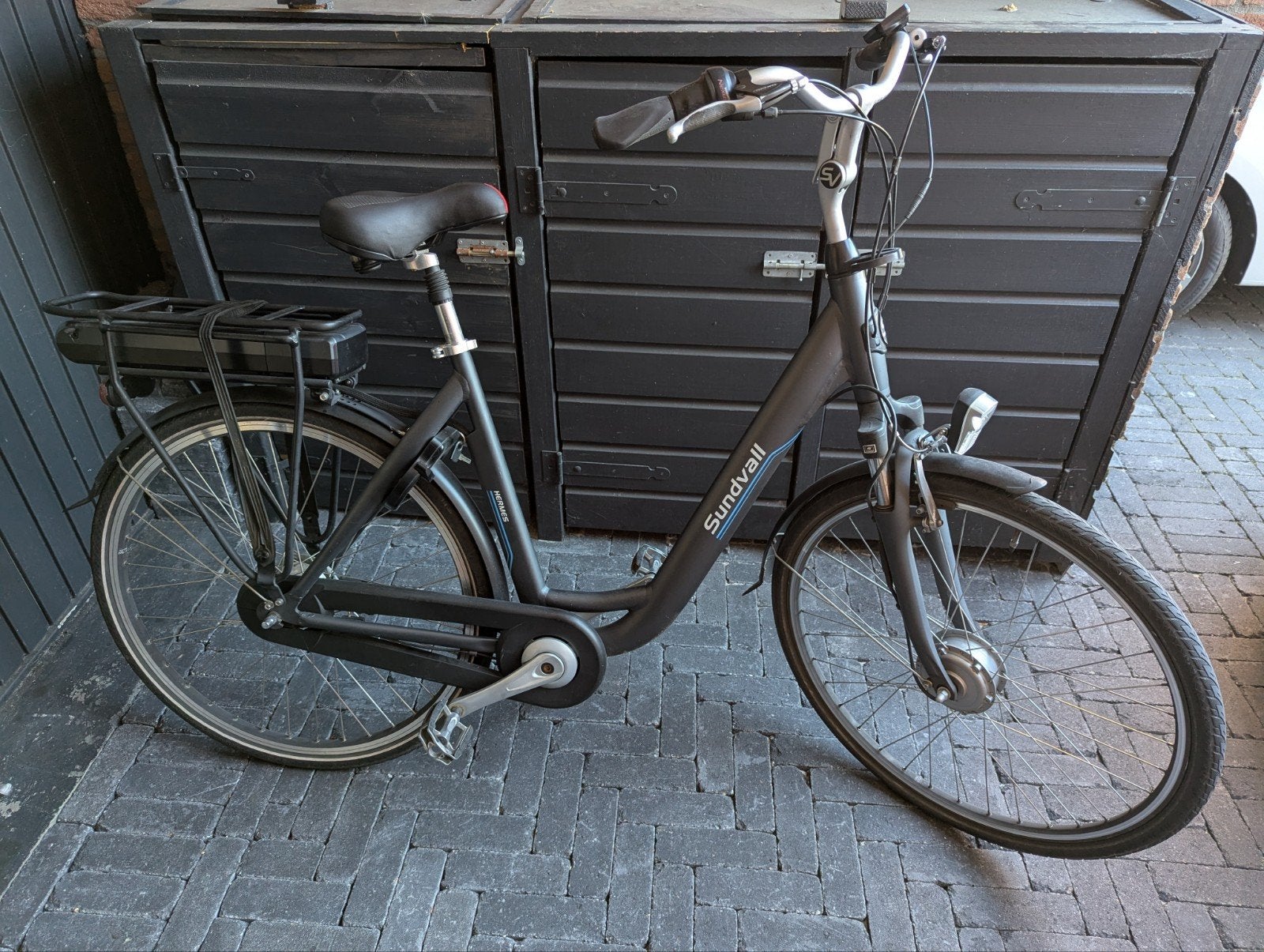 Sundvall elektrische fiets - Goed onderhouden, Fietsen en Brommers, Gebruikt, 51 tot 55 cm, 30 tot 50 km per accu, Ophalen