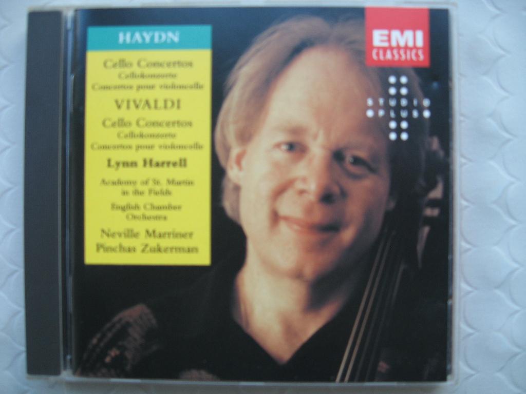 Haydn, Vivaldi, celloconcerten, Harrell, Ophalen of Verzenden, Classicisme, Gebruikt, Orkest of Ballet