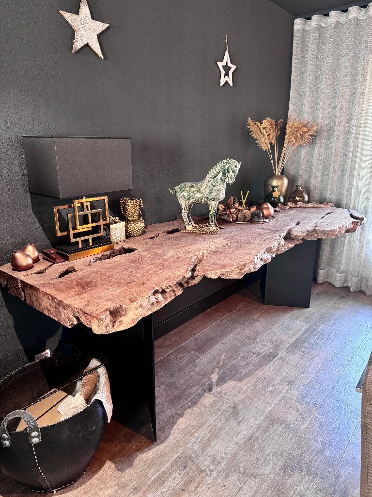 Side table van massief lychee-hout voor slechts 1100 euro, Ophalen, Overige materialen, 200 cm of meer, 50 tot 100 cm