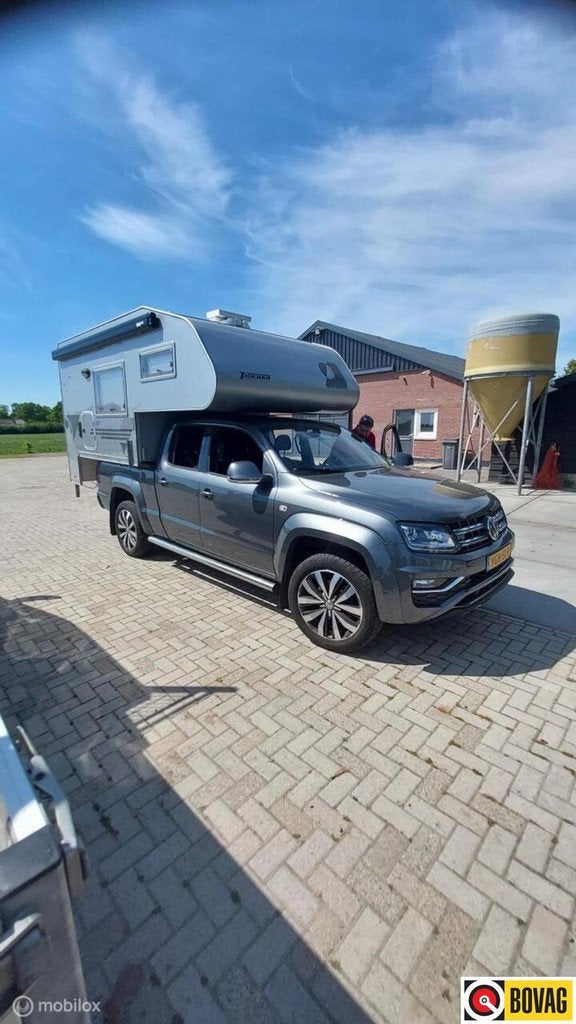 pick-up Afzetunit - camperunit Tischer Box 240, Caravans en Kamperen, Campers, Overige merken, Overige brandstoffen, Bedrijf, 5 tot 6 meter