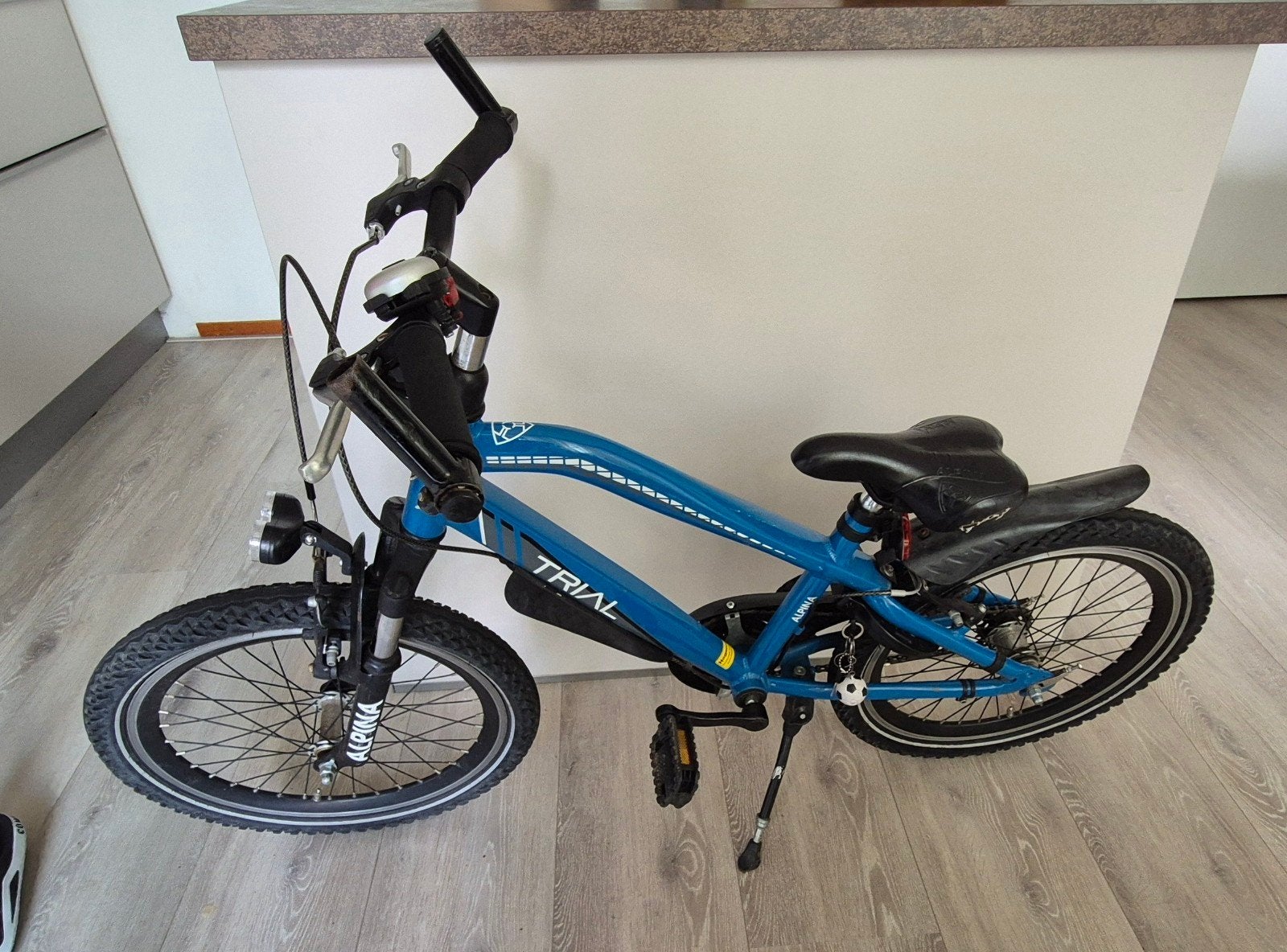 Alpina Trial Kinderfiets - Blauw, 20 inch, Ophalen